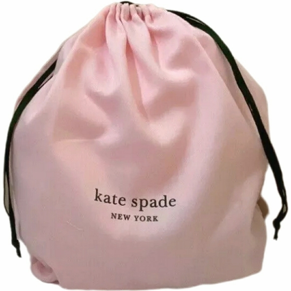 ⭐ 2/$15 ⭐ NEW Kate Spade Large Drawstring Dust bag size 19.5" x 17" Pink - Picture 2 of 5